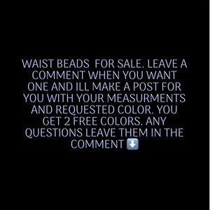 Waist beads